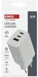 EMOS Univerzális USB töltő GaN PD 65 W max. V05G65 (V05G65)