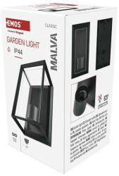 EMOS LED kerti fali lámpa MALVA, 13 × 12 × 25 cm, 1 × E27, 15 W ZGH010P (ZGH010P)