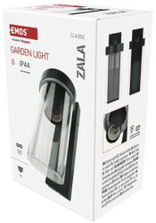 EMOS LED kerti fali lámpa ZALA, 14, 5 × 8, 9 × 26, 2 cm, 1 × E27, 15 W ZGC010P (ZGC010P)
