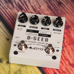 JOYO J-D-Seed Digitális Delay Kétcsatornás Tap Tempo - 10% nyitási akció