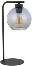 TK Lighting CUBUS GRAPHITE éjjeli íróasztali lámpa fekete és grafit modern lámpaernyővel E27 5102 TK világítás (TKLIG0316)