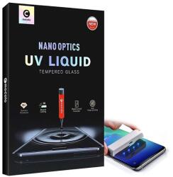 Xiaomi Redmi Note 14 Pro 5G (Global) / Poco X7, Kijelzővédő fólia, ütésálló fólia (az íves részre is! ), Tempered Glass (edzett üveg), UV lámpával, 3D Full Cover, Mocolo UV Liquid, Clear