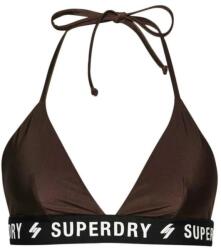 Superdry Code Triangle Elastic bikini top - Brown (Chocolate Brown)
