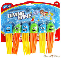  Swim Fun - Merülő tintahalak 6 db-os (205512)