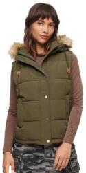 SUPERDRY Потник Superdry Everest Faux Fur vest - Green (Military Olive)