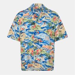Ralph Lauren Риза с къс ръкав Polo Ralph Lauren Men's Short Sleeve Patterned Shirt - Surf Scenic