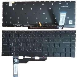MSI GS66 Stealth 10SD 10SF GE66 Raider 10SF MS-1541 11UE 11UG 11UH 12UG 12UH RGB Multi-color háttérvilágítással (backlit) fekete magyar (HU) laptop/notebook billentyűzet gyári