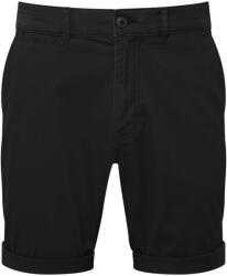 Asquith & Fox Férfi chino rövidnadrág - Fekete | XL (AQ058-1000405550)