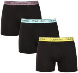Calvin Klein 3PACK boxeri bărbați Calvin Klein negri (NB2570A-VT5) S (182237)