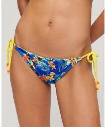 Superdry Tie Side Cheeky bikini bottom - Multicolor (Blue Dolphin Ocean)