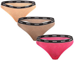 HUGO 3PACK női tanga HUGO többszínű (50535265 960) S