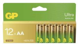 GP Batteries Ultra Alkáli elem AA 12db (B0222F)