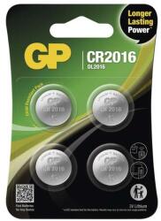 GP Batteries Lítium gombelem CR2016 4db/bliszter (B32164)
