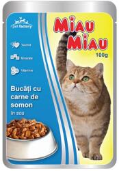 MIAU MIAU lazacos alutasakos eledel felnőtt cicáknak 100 g