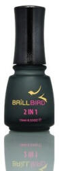 BrillBird - 2 IN 1 - alapozó és fedőlakk - 15ml