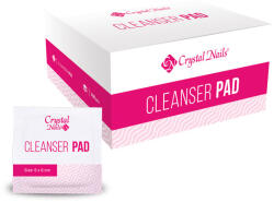 Crystal Nails - CLEANSER PAD - CLEANSERREL ÁTITATOTT SZÁLMENTES TÖRLŐ - 100db