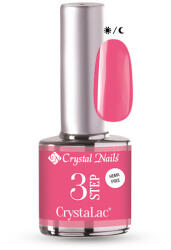 Crystal Nails - 3 STEP HEMA FREE CRYSTALAC - HF3SG2 - GLOWY PINK - 8ml