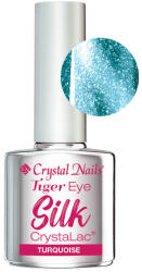 Crystal Nails - TIGER EYE - SILK CRYSTALAC - TURQUOISE - 4ML