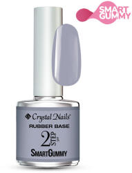 Crystal Nails - 2S - SMARTGUMMY RUBBER BASE GEL - NR45 - NIMBUS CLOUD - 8ML
