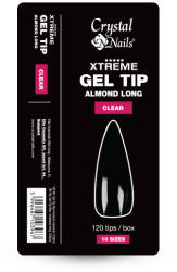 Crystal Nails - GEL TIP BOX - HOSSZÚ MANDULA - 120DB