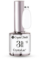Crystal Nails - 3 STEP HEMA FREE CRYSTALAC - GLOWY WHITE - 8ml