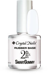 Crystal Nails - 2S - SMARTGUMMY RUBBER BASE GEL - NR2 - MILKY WHITE - 13ML