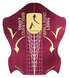 BrillBird - Duplaszárnyú sablon - LONG - 30db