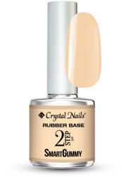 Crystal Nails - 2S - SMARTGUMMY RUBBER BASE GEL - NR11 - TENDER PEACH - 8ML