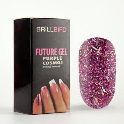 BrillBird - FUTURE GEL - POLYGEL AKRIL ZSELÉ - PURPLE COSMOS - 30gr@