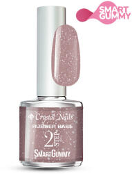 Crystal Nails - 2S - SMARTGUMMY RUBBER BASE GEL - NR54 - SHIMMER TAN - 8ML
