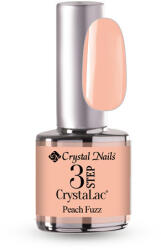 Crystal Nails 3 Step Crystalac - Az év Színe 2024 - Peach Fuzz - 4ml