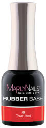 MarilyNails - RUBBER BASE - 8 - True Red - 7ml