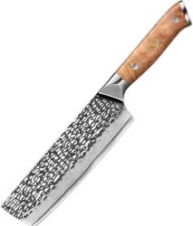 HARAHU Cuțit de bucătărie damasc ZA-37479 - Nakiri / Maro KP37479