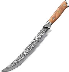 HARAHU Cuțit de bucătărie damasc ZA-37485 - Slicer / Maro KP37485