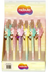 Nebulo Zseléstoll NEBULO nyomógombos radírozható 0, 7 mm Unikornis (DT-UNI-KUP) - papir-bolt