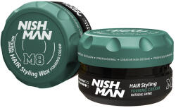 Nish Man M8 Natural Shine Hair Styling Cream 100ml (nish-m8)