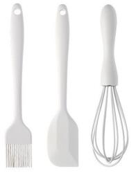 Cyrax Set 3 Ustensile de Bucatarie, 20 x 13 x 3 cm Alb Ivory (133122)