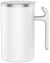 Cyrax Cana portabila cu mixer incorporat, Cyrax, pe baterii, 380 ml, alb (124285)
