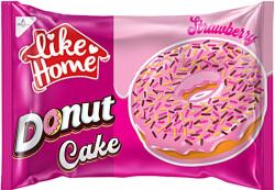 Like Home Donut Cake Strawberry - Epres fánk 40g
