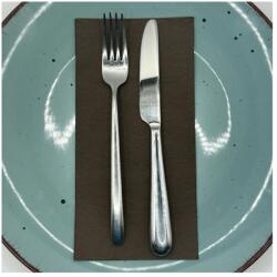 Pack Service Textúrált szalvéta "barna" 40 x 40 cm 1/8 hajtású 100 lap/csomag