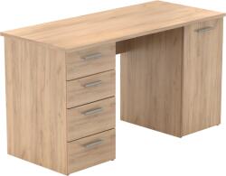 Mobikon Birou DTD stejar artisan Eustach 137x60x76, 3 cm (0000405606)