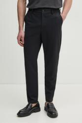 HUGO BOSS nadrág férfi, fekete, testhezálló, 50540687 - fekete 56