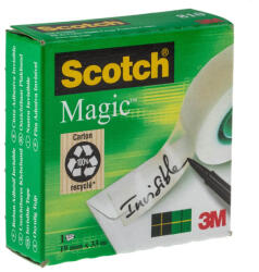 3M Ragasztószalag 12mmx33m Magic Tape 3M Scotch 810 (11256) - iroda-ellatas