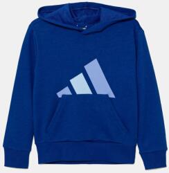 Adidas gyerek felső nyomott mintás, kapucnis, JV9901 - kék 164