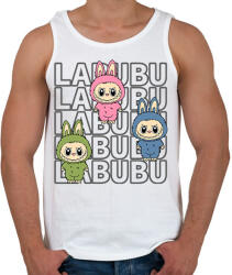 printfashion Labubu - Férfi atléta - Fehér (17528914)