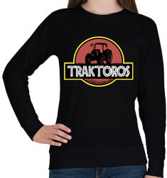 printfashion Traktoros - Női pulóver - Fekete (17515599)