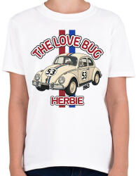printfashion Herbie - Gyerek póló - Fehér (17499060)