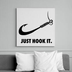 printfashion Just hook it - Vászonkép - Fehér (17513706)