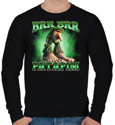 printfashion Brr brr patapim - Férfi pulóver - Fekete (17439934)