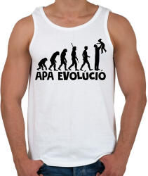 printfashion APA EVOLÚCIÓ - Férfi atléta - Fehér (17502112)